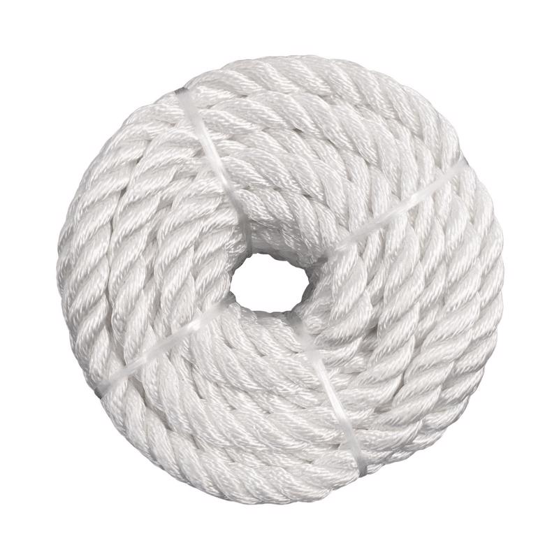 KOCH - Koch 3/8 in. D X 50 ft. L White Twisted Nylon Rope