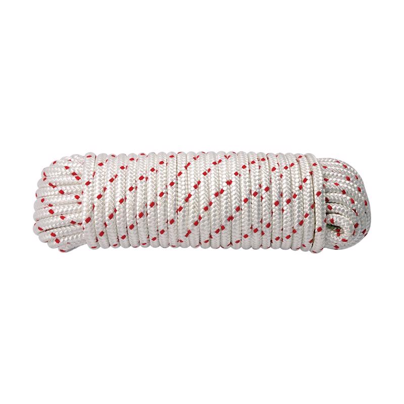 KOCH - Koch 5/16 in. D X 50 ft. L Red/White Diamond Braided Polyester Rope