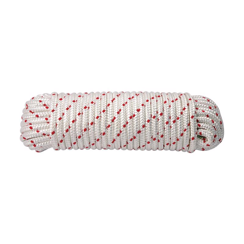 KOCH - Koch 7/16 in. D X 100 ft. L Red/White Diamond Braided Polyester Rope