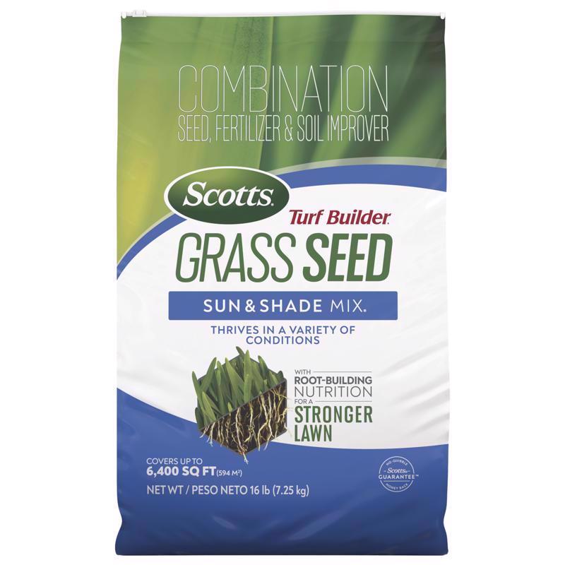 SCOTTS - Scotts Turf Builder Mixed Sun or Shade Grass Seed 16 lb