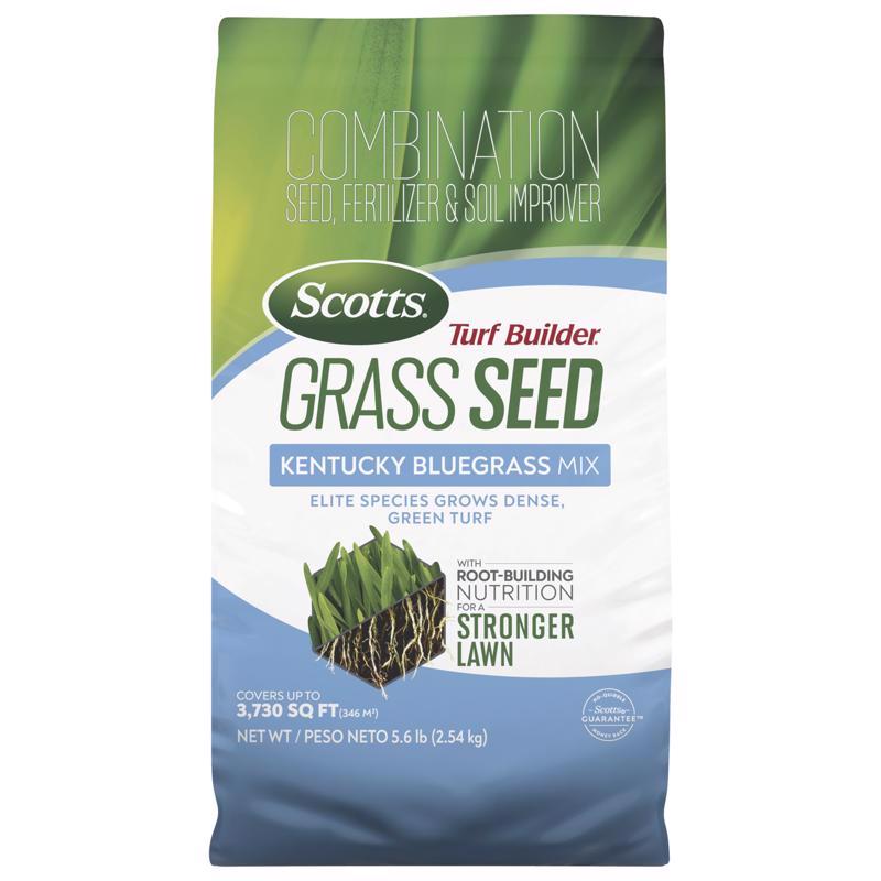 SCOTTS - Scotts Turf Builder Kentucky Bluegrass Sun or Shade Fertilizer/Seed/Soil Improver 5.6 lb