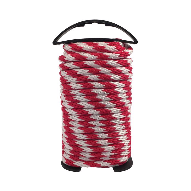 KOCH - Koch 3/8 in. D X 50 ft. L Red/White Solid Braided Polypropylene Rope