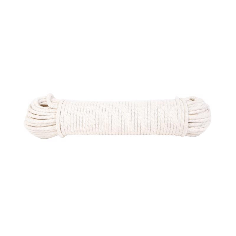 KOCH - Koch 7/32 in. D X 100 ft. L Natural Solid Braided Cotton Clothesline Rope