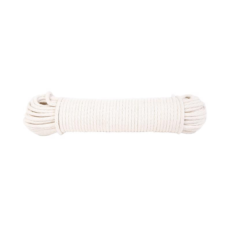 KOCH - Koch 1/4 in. D X 100 ft. L White Braided Cotton Poly Blend Sash Cord