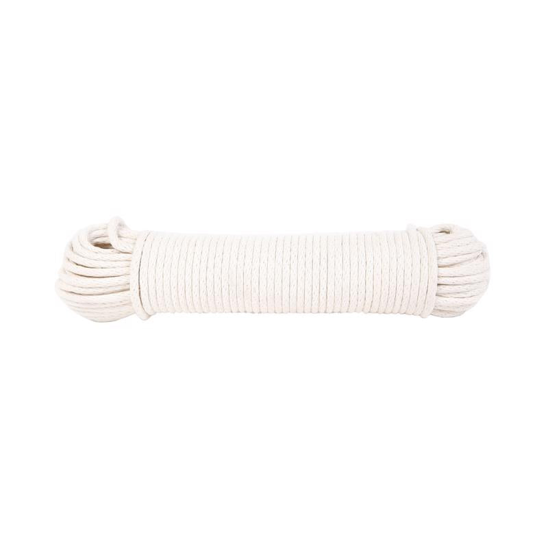 KOCH - Koch 1/4 in. D X 50 ft. L Natural Solid Braided Cotton Poly Blend Sash Cord