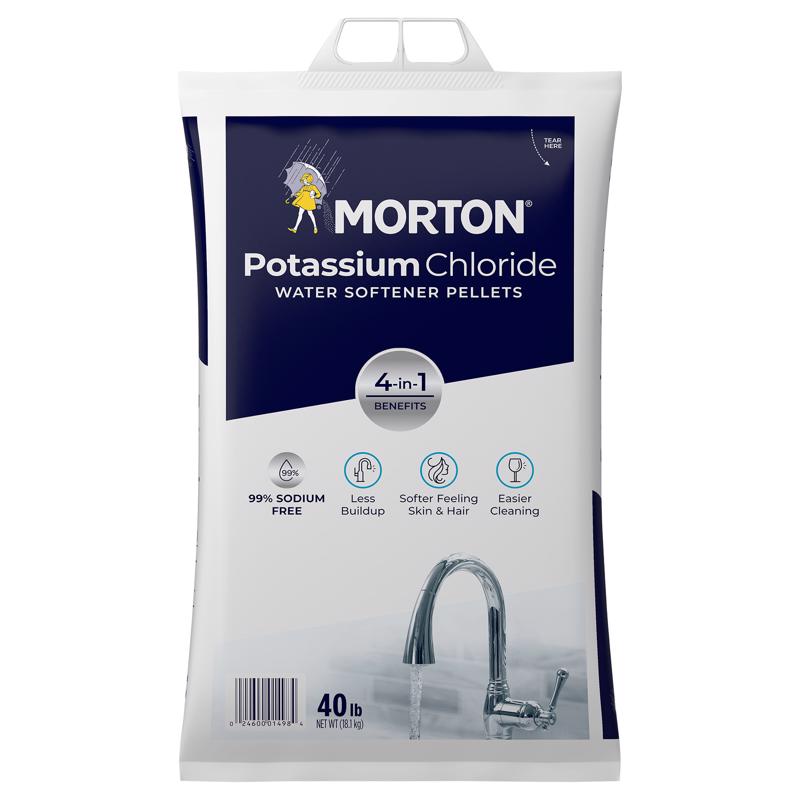 MORTON - Morton Salt Potassium Chloride Pellets 40 lb