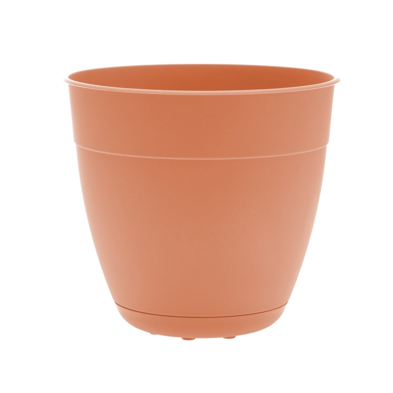 BLOEM - Bloem Dayton 12 in. D Plastic Planter Coral