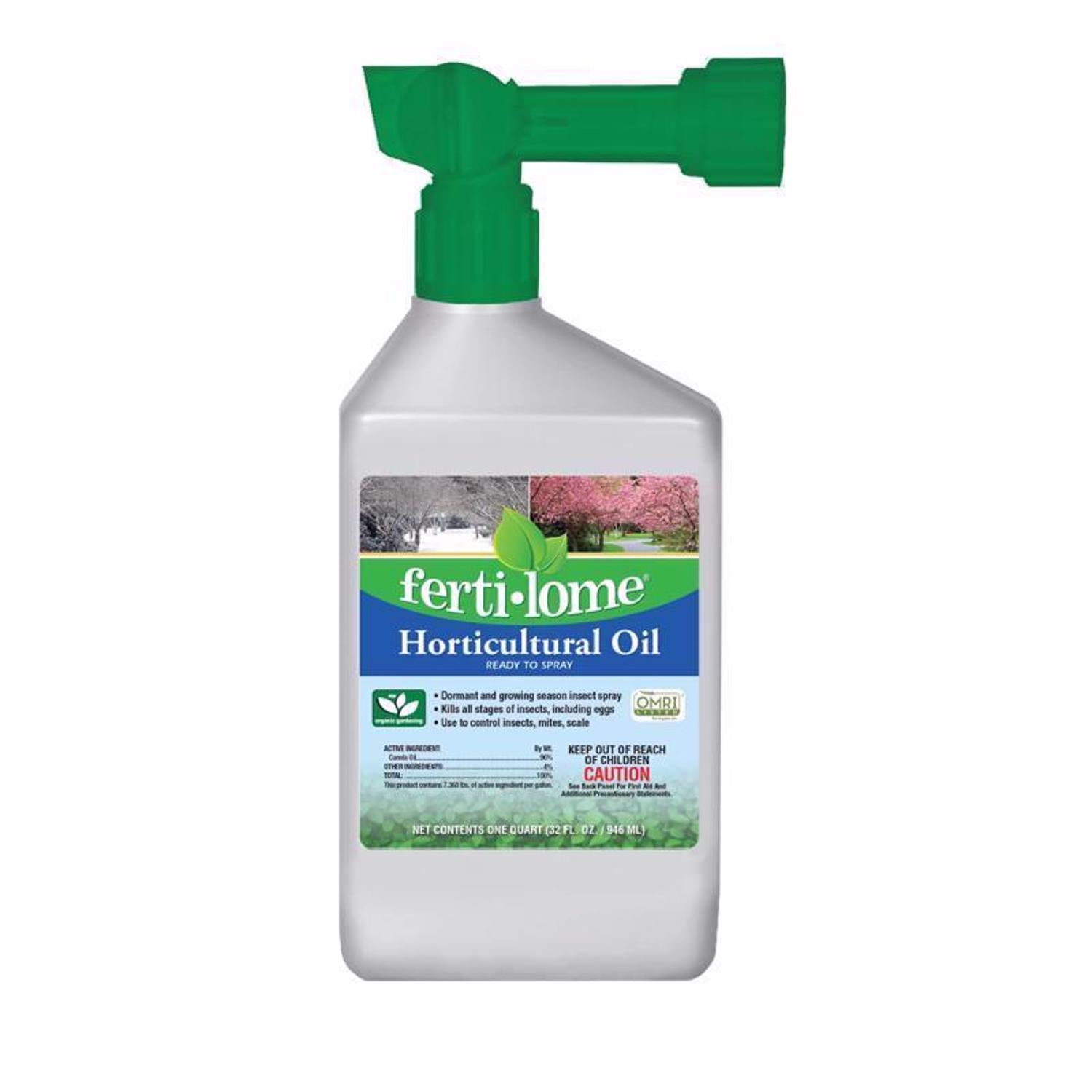 Ferti-lome Organic Horticultural Spray Oil Liquid 32 oz - Case of 12
