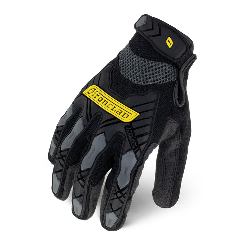 IRONCLAD - Ironclad Command Impact Gloves Black/Gray XL 1 pair [IEX-MIG-05-XL]