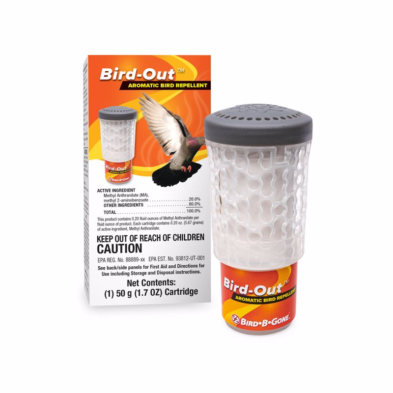 BIRD-B-GONE - Bird-B-Gone Bird-Out Bird Deterrent For Assorted Species 1 pk - Case of 12