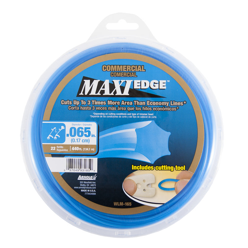 ARNOLD - Arnold Maxi Edge Commercial Grade .065 in. D X 440 ft. L Trimmer Line