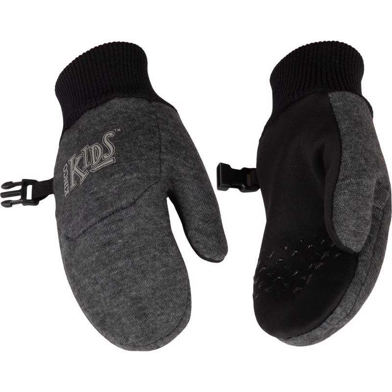 KINCO - Kinco Child's Outdoor Winter Mittens Black/Gray S 1 pair