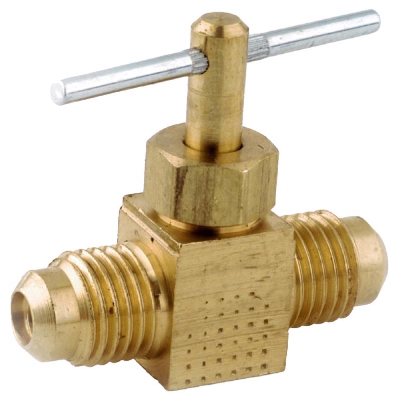 ANDERSON METALS - Anderson Metals 3/8 in. 3/8 in. Brass Needle Valve