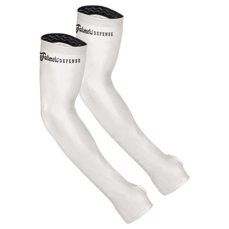 FARMERS DEFENSE - Farmers Defense L/XL Polyester/Spandex Cream Protection Sleeves - Case of 3
