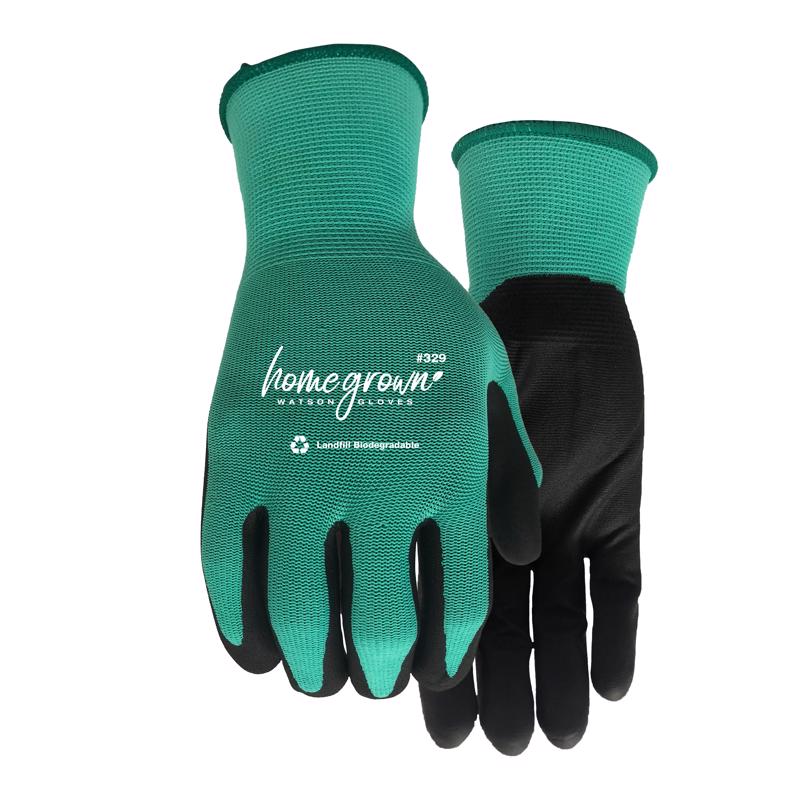 WATSON GLOVES - Watson Gloves Homegrown M Nylon Jade Green Gardening Gloves