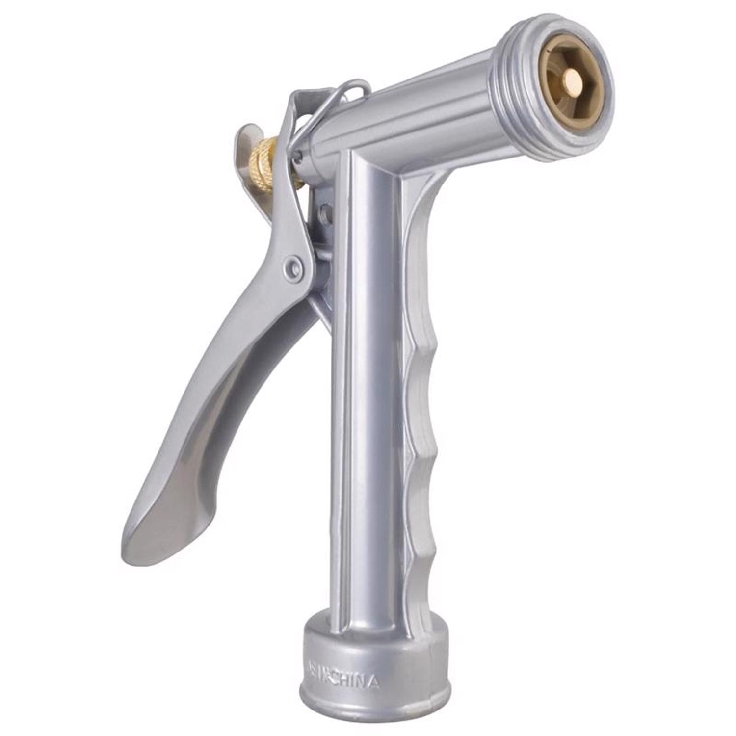 Home Plus Adjustable Shower and Stream Metal Hose Nozzle - Case of 10