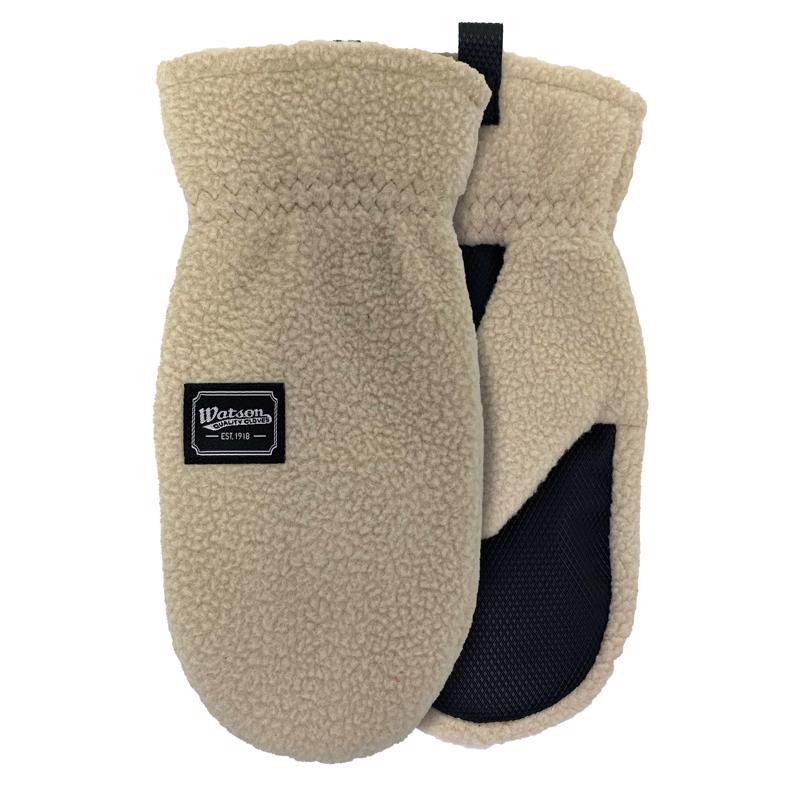 WATSON GLOVES - Watson Gloves L Polyester Lady Baa Baa Mitt Cream Cold Weather Gloves