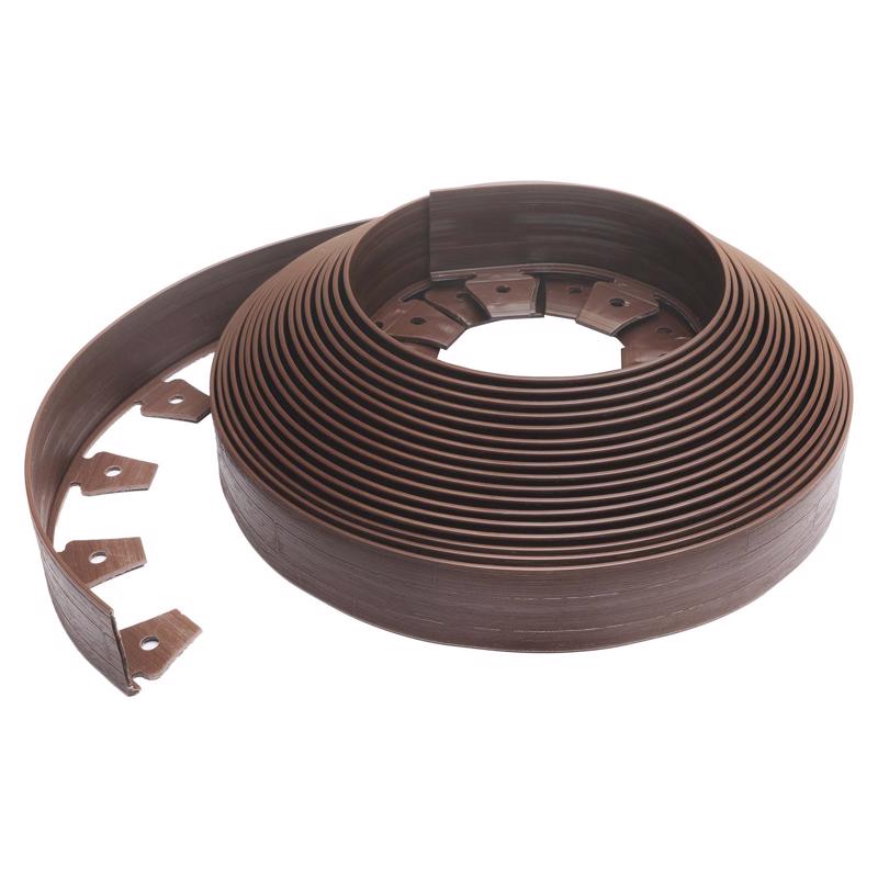 EASYFLEX - EasyFlex 20 ft. L X 2.5 in. H Plastic Brown Coiled Edging