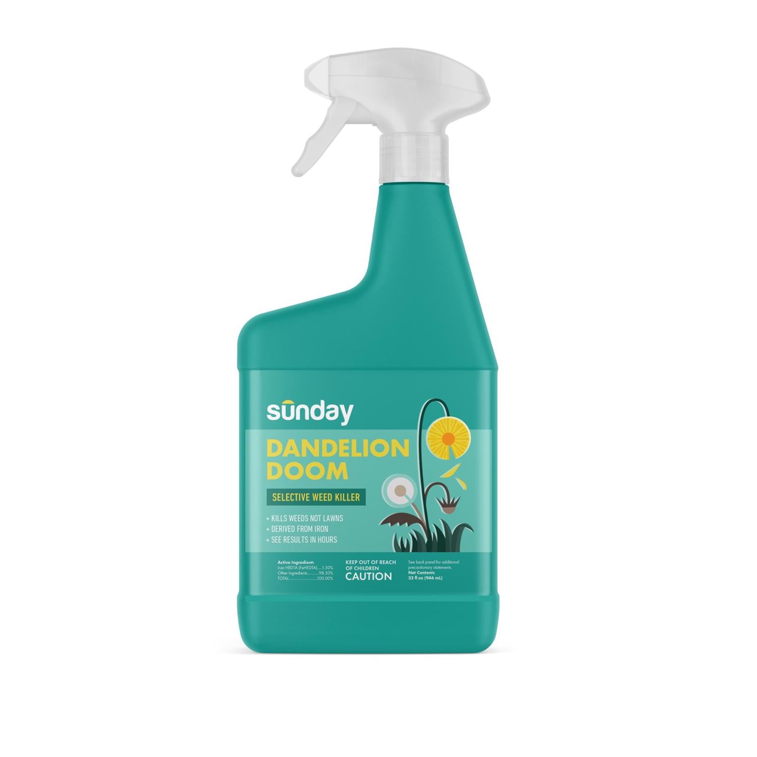 Sunday Weed Killer RTU Liquid 32 oz - Case of 6