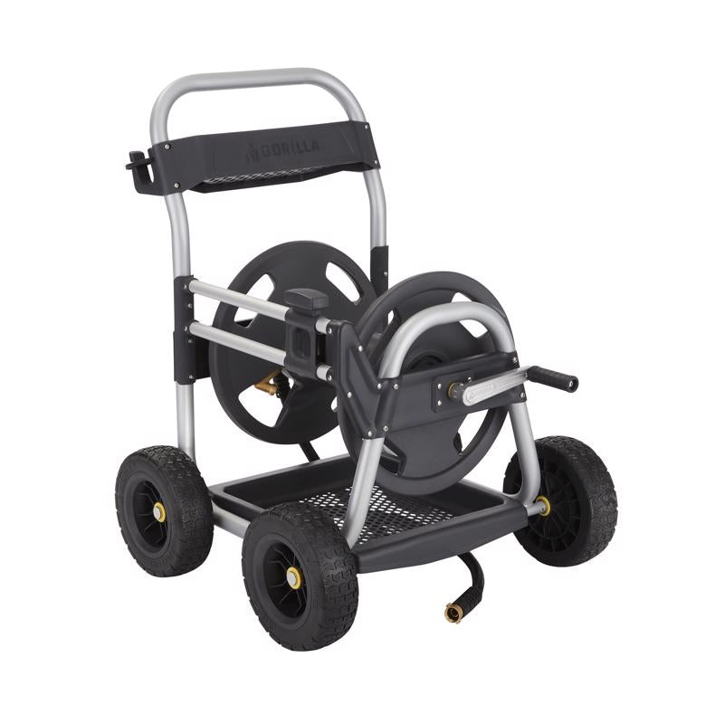 TRICAM - Tricam Gorilla 250 ft. Black/Gray Wheeled Hose Reel Cart