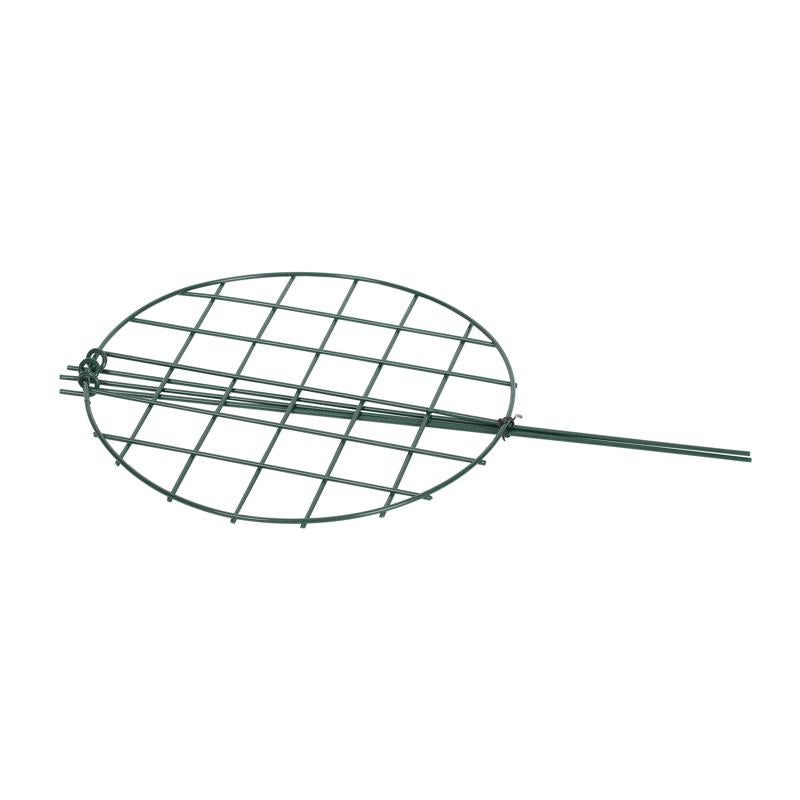 PANACEA - Panacea 24 in. H X 16 in. W X 16 in. D Green Steel Plant Stake