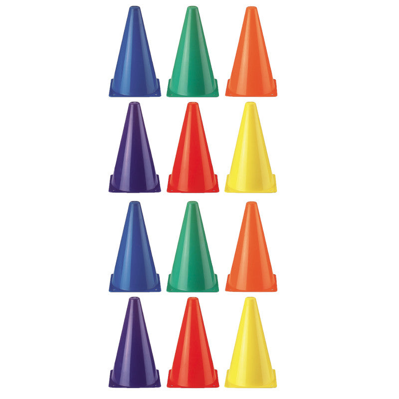 MARTIN SPORTS - Rainbow Cones, 6 Per Set, 2 Sets