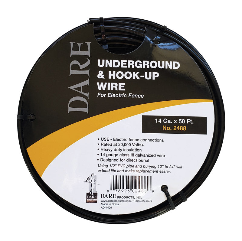 DARE - Dare 2000 V Underground and Hook-Up Wire Black