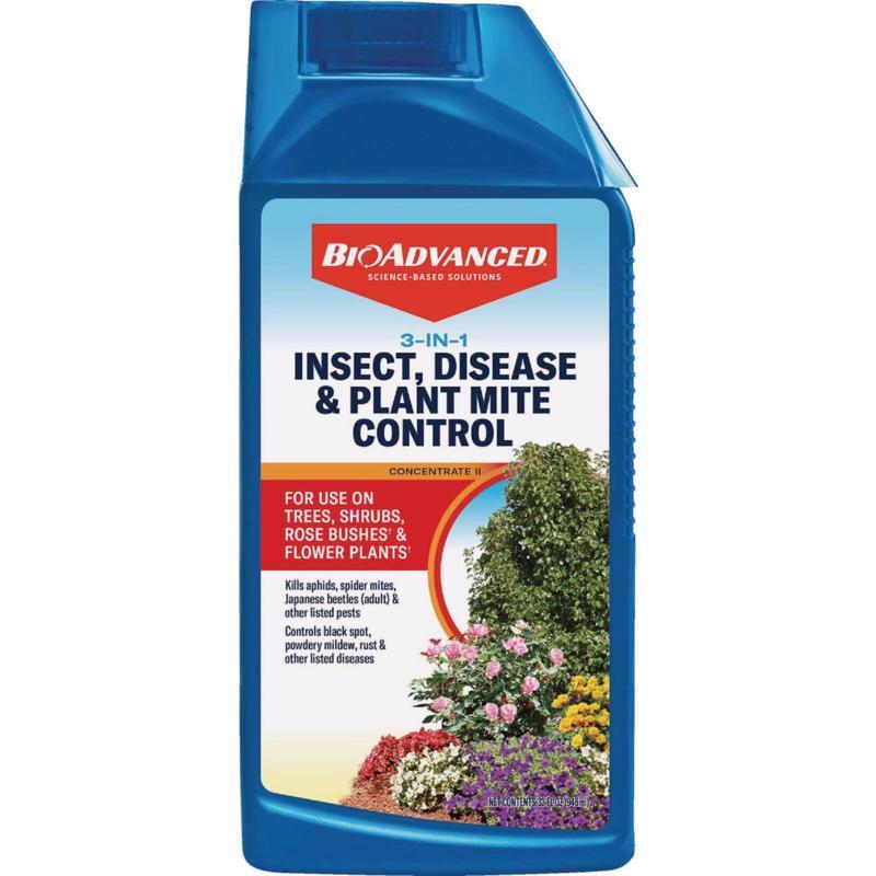 BIOADVANCED - BioAdvanced 3-in-1 Insect Disease & Mite Control Concentrate 32 fl. oz.