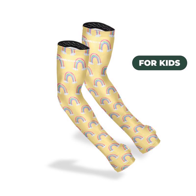 FARMERS DEFENSE - Farmers Defense M Polyester/Spandex Rainbow Yellow Protection Sleeves
