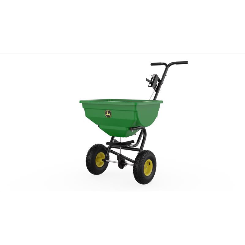 JOHN DEERE - John Deere 10 ft. W Broadcast Push Lawn Spreader For Fertilizer/Ice Melt/Seed 85 lb