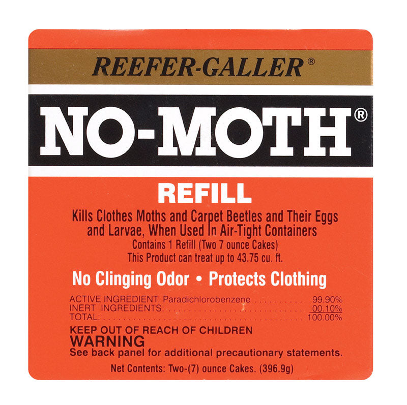 REEFER-GALLER - Reefer-Galler NO-MOTH Moth Balls 7 oz