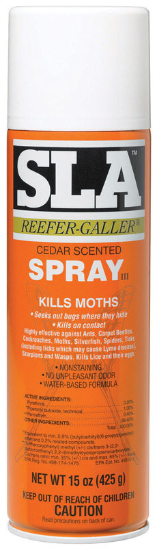 REEFER-GALLER - Reefer-Galler SLA Moth Spray 15 oz - Case of 6