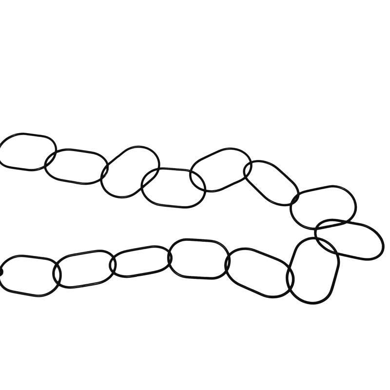 LIVING ACCENTS - Living Accents Black Iron Extender Chain 1 pk
