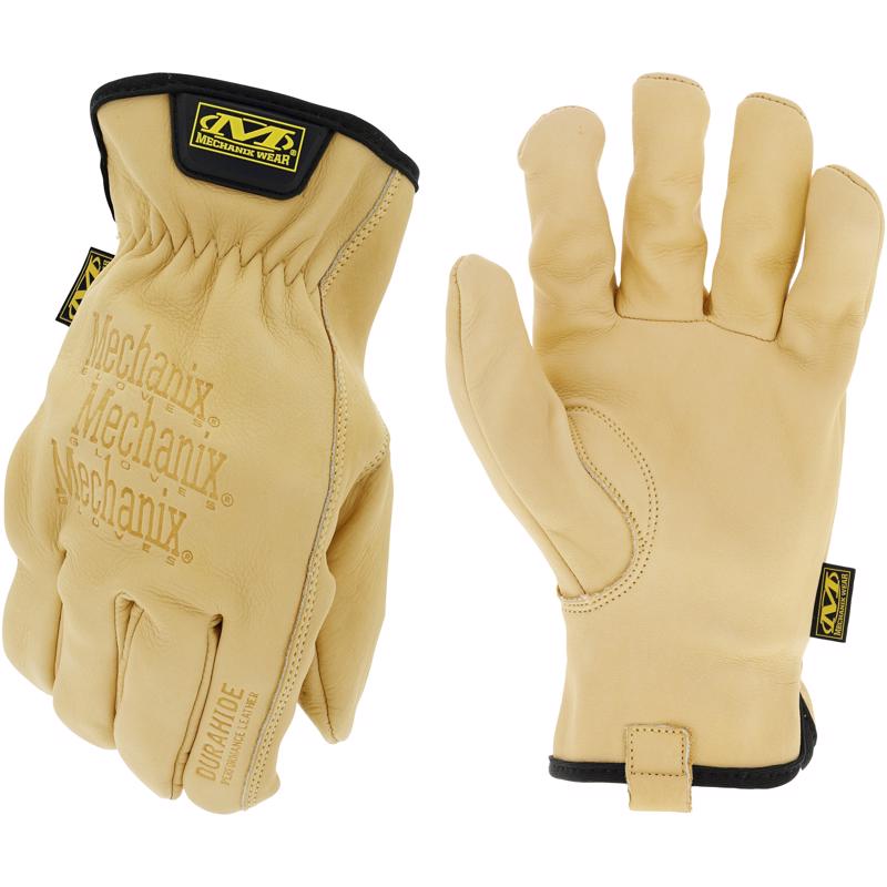 MECHANIX WEAR - Mechanix Wear Durahide Cow Driver Men's Work Gloves Brown XL 1 pair