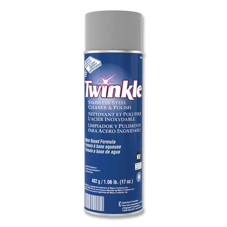 Twinkle - Stainless Steel Cleaner and Polish, 17 oz Aerosol Spray (5153655)