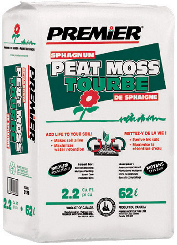 PREMIER - Premier Organic Sphagnum Peat Moss 2.2 ft