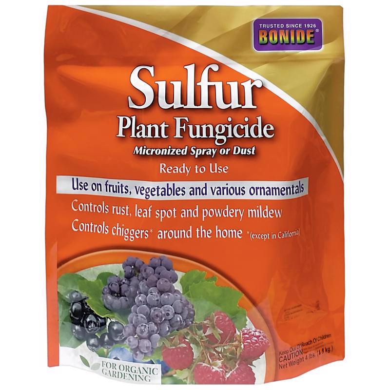 BONIDE - Bonide Sulfur Organic Concentrated Dust Fungicide 4 lb