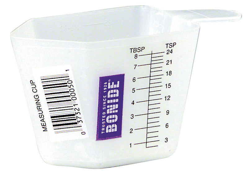BONIDE - Bonide 4 oz Plastic White Measuring Cup - Case of 24
