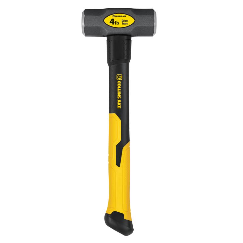 COLLINS - Collins 4 lb Steel Sledge Hammer 15 in. Fiberglass Handle