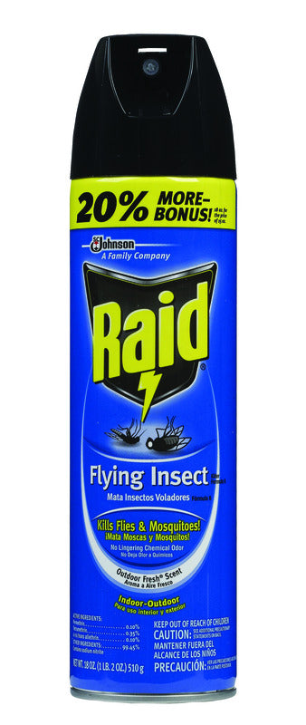 RAID - Raid Insect Killer Aerosol 18 oz - Case of 12