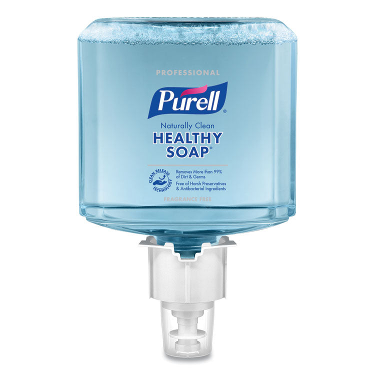 PURELL - Professional CRT HEALTHY SOAP Naturally Clean Fragrance-Free Foam, ES6 Refill, 1,200 mL, 2/Carton