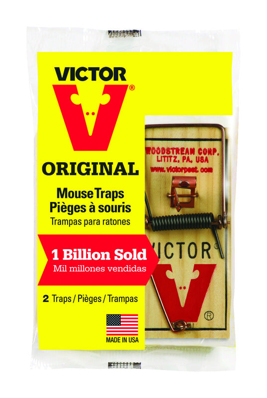 VICTOR - Victor Small Snap Trap For Mice 2 pk - Case of 36 [M150]