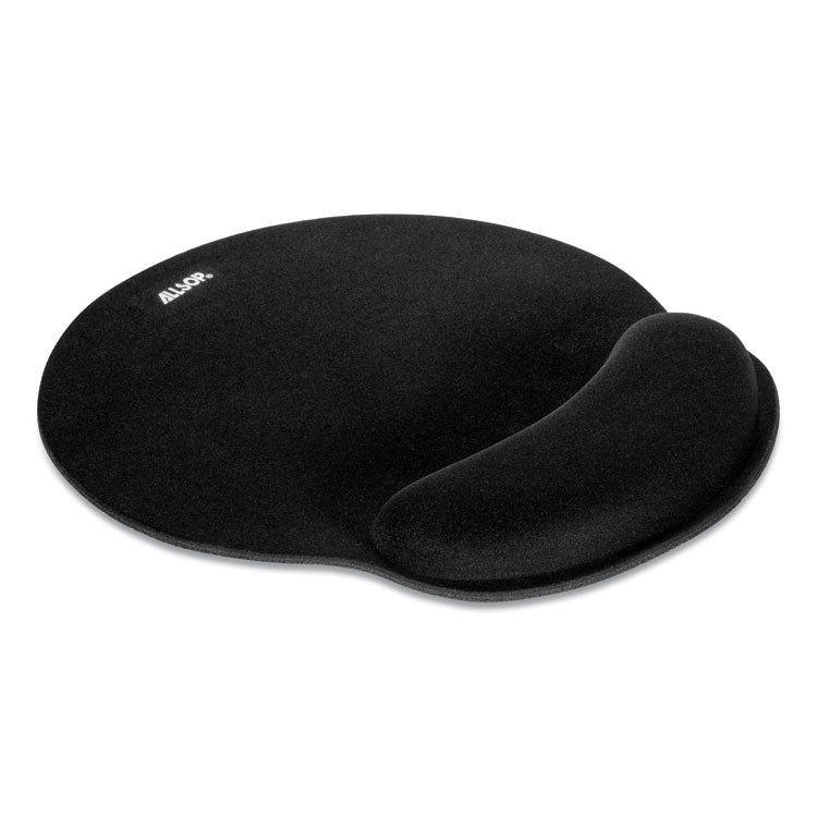 Allsop - MousePad Pro Memory Foam Mouse Pad with Wrist Rest, 9 x 10, Black