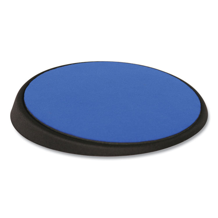 Allsop - Wrist Aid Ergonomic Circular Mouse Pad, 9" dia., Cobalt