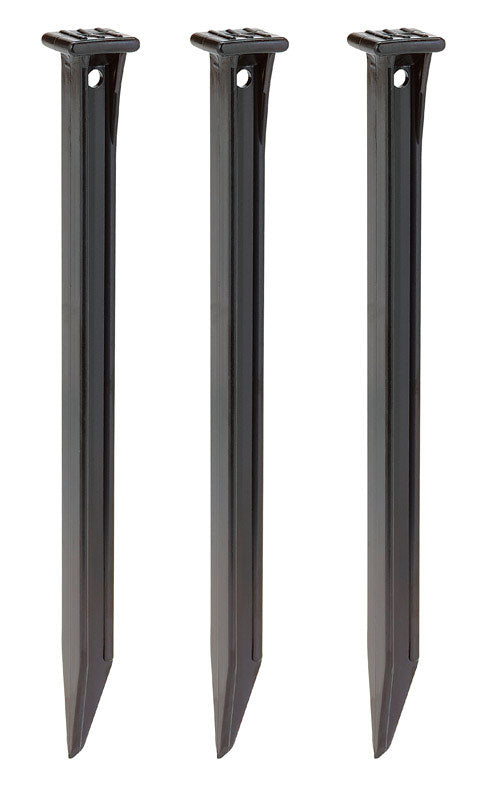 MASTER MARK - Master Mark 10 in. H Plastic Black Stake Kit [12103]