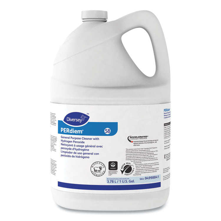 Diversey - PERdiem Concentrated General Purpose Cleaner - Hydrogen Peroxide, 1 gal, Bottle