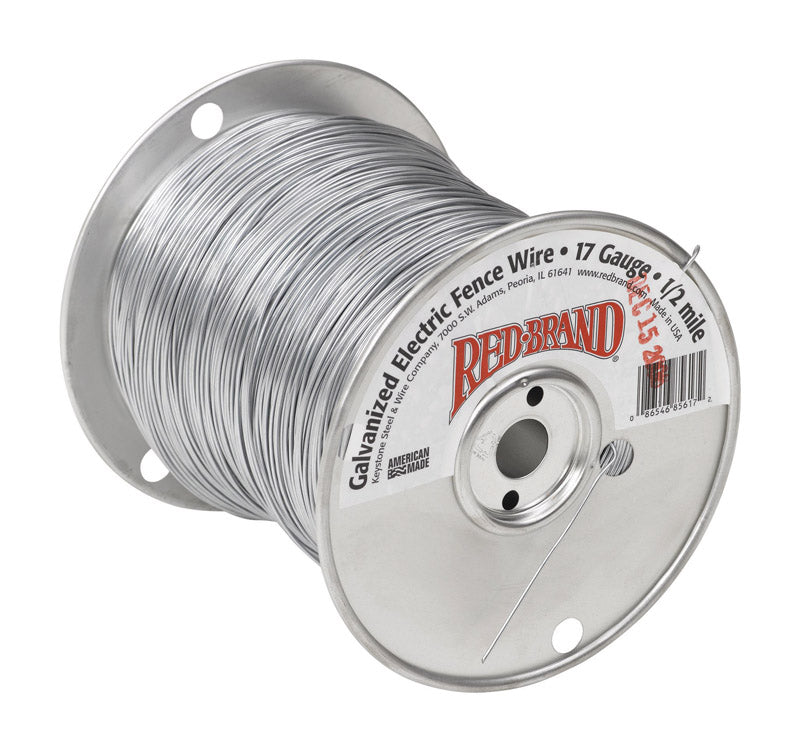 RED BRAND - Red Brand Electric-Powered Electric Fence Wire Silver [85617]