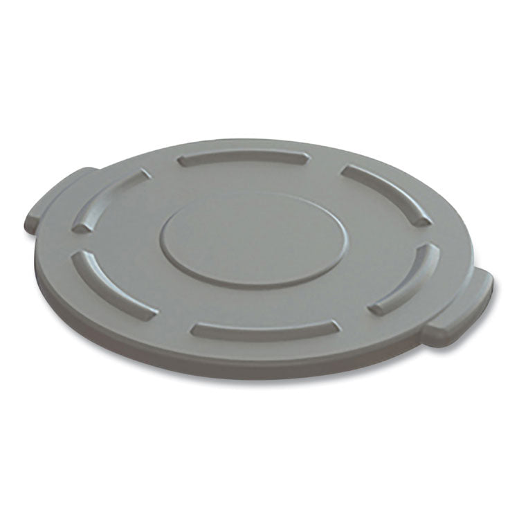 Impact - Value-Plus Gator Container Lids, For 20 gal, Flat-Top, 20.4" Diameter, Gray