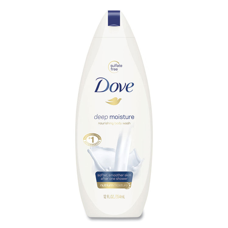 Diversey - Dove Body Wash Deep Moisture, 12 oz Bottle, 6/Carton