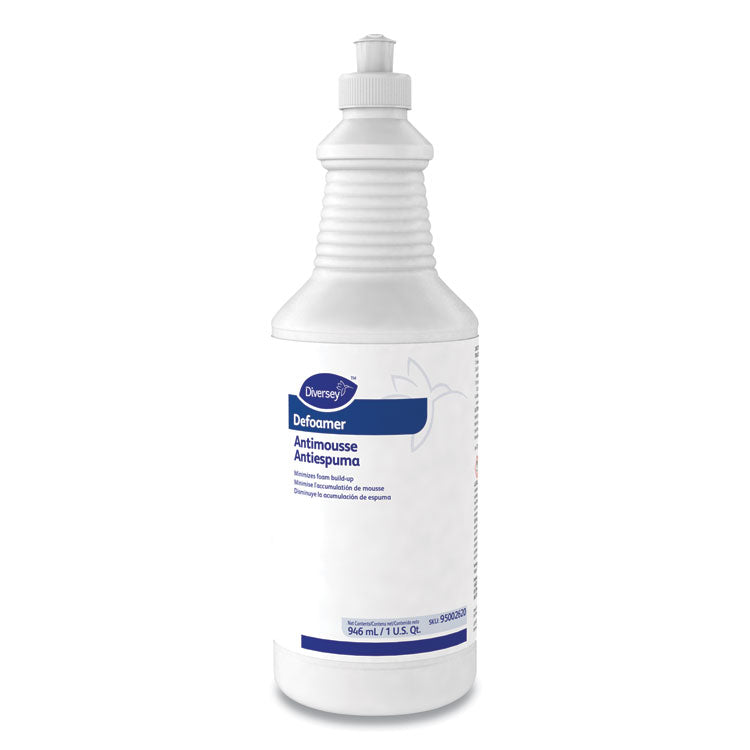 Diversey - Defoamer/Carpet Cleaner, Cream, Bland Scent, 32 oz Squeeze Bottle